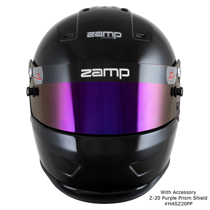 Zamp RZ-38 DIRT SNELL SA2025 Gloss Black X-Small Z-20 Clear Shield Series 29 Interior