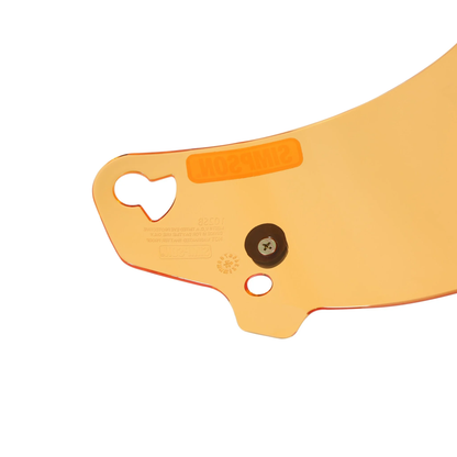SIMPSON - BANDIT HELMET REPLACEMENT SHIELDS - AMBER