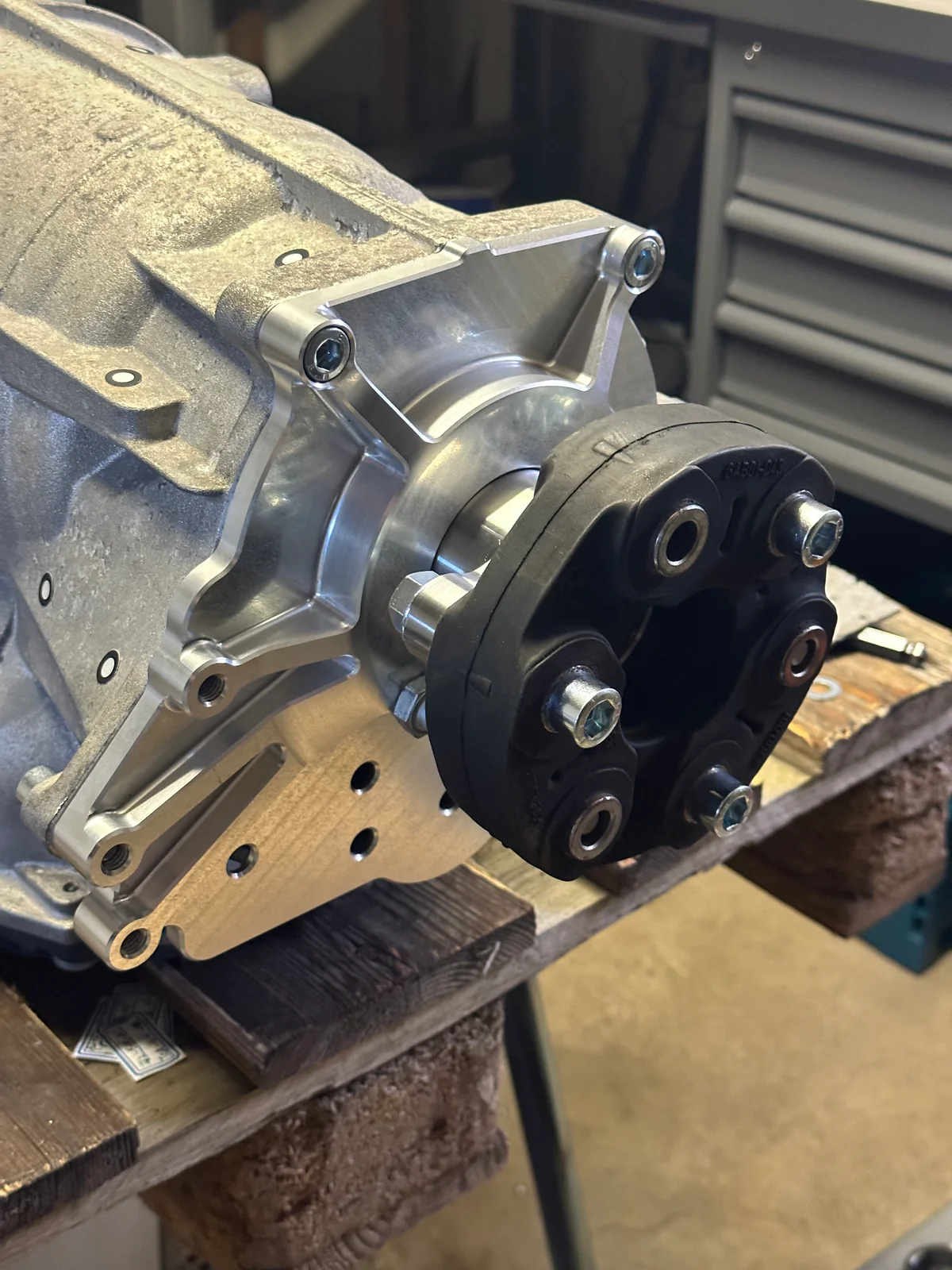 DomiWorks Engineering - BMW 8HP AWD TO RWD CONVERSION ADAPTER KIT - 105MM GUIBO