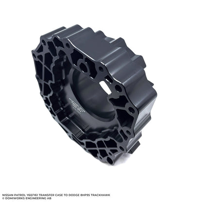 DomiWorks Engineering - NISSAN PATROL Y60/Y61 TRANSFER CASE ADAPTER KIT - DODGE 8HP95 TRACKHAWK