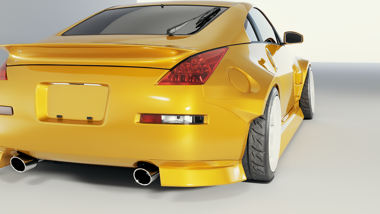 Big Duck Club - BDC 350Z (Z33) Rear Clip Kit