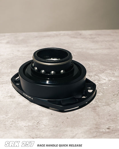NRG - Kit de liberación rápida Gen 257 - Cuerpo negro / Anillo de corte negro (SRK-257BK-BK)