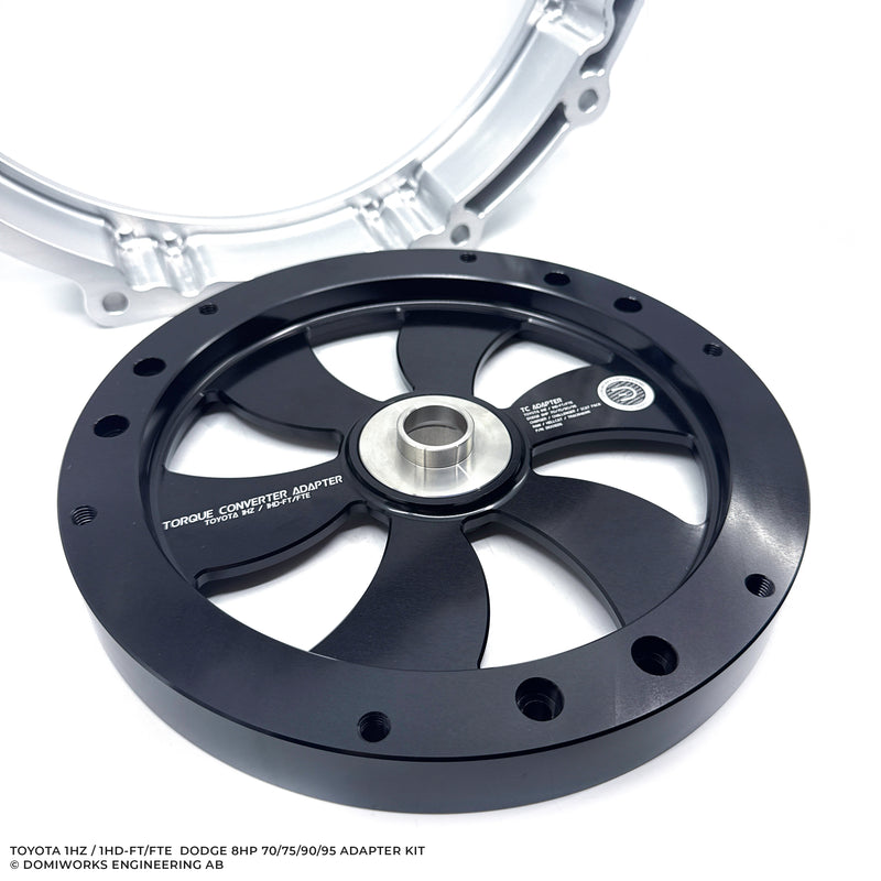 DomiWorks Engineering - TOYOTA 1HD/1HZ FT, FTE TO DODGE 8HP 70/75/90/95 ADAPTER KIT