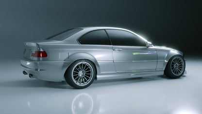 Big Duck Club - BMW E46 Coupe Rear Overfenders