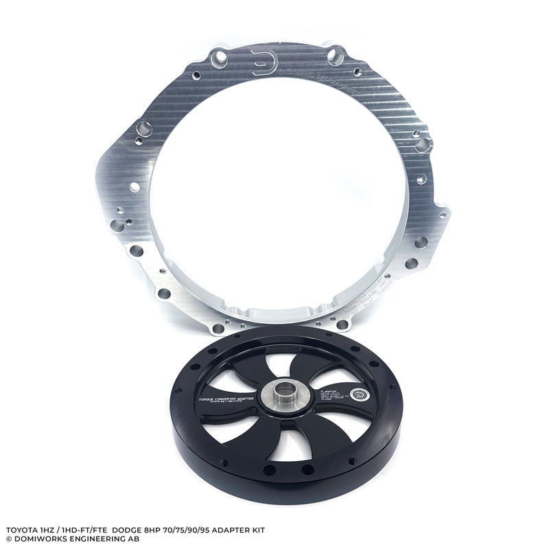 DomiWorks Engineering - TOYOTA 1HD/1HZ FT, FTE TO DODGE 8HP 70/75/90/95 ADAPTER KIT