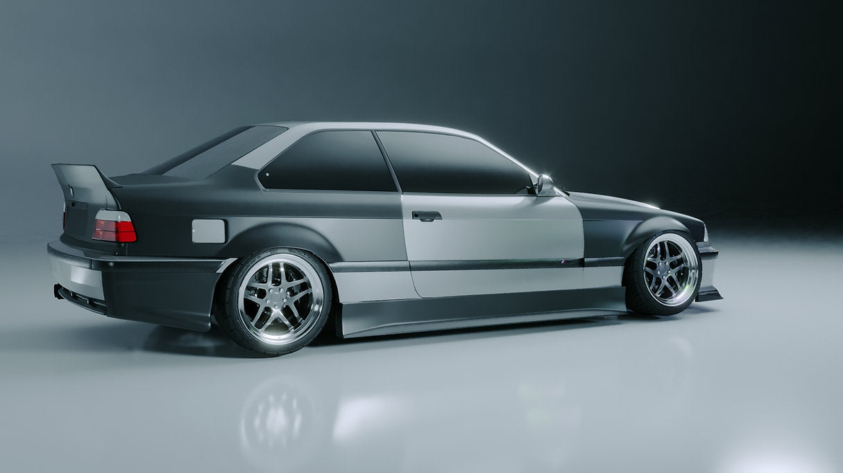 Big Duck Club - BMW E36 Coupe Overfenders