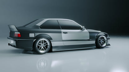 Big Duck Club - BMW E36 Coupe Overfenders