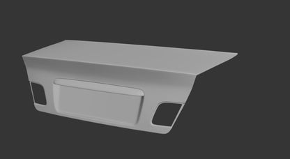 Big Duck Club - BMW E46 Fiberglass Race Trunk