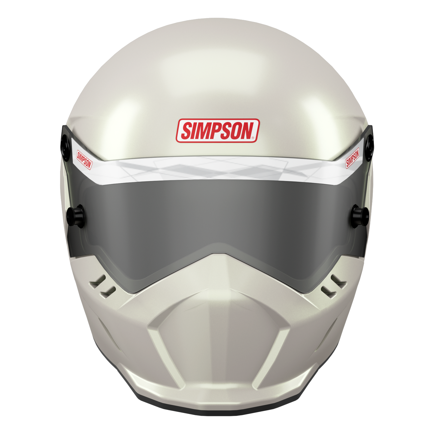 SIMPSON - KINGSNAKE HELMET SA2025 - PEARL WHITE
