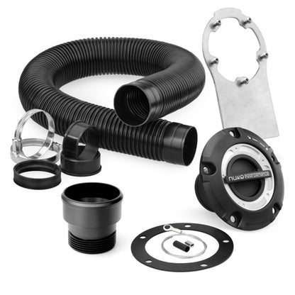 Nuke Performance - Filler cap and fuel hose kit for CFC Unit, bracket