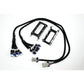 TSP - LS2 LS3 LS4 LS7 LS9 Coil Pack Relocation Kit - Brackets, Coil Harness, and 36" extension harness - Powdercoated Black (25-LS2RK)