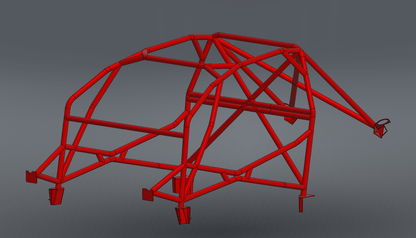 CAGEKITS - E82 FD Spec – Non-gutted X Door Bar Roll Cage
