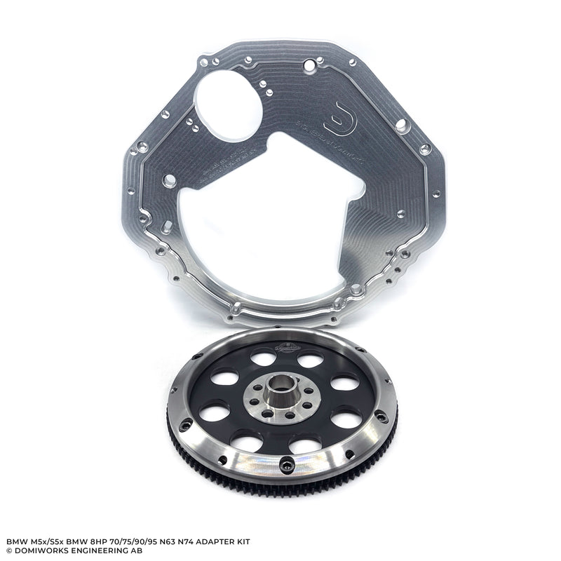 DomiWorks Engineering - BMW M5X/S5X STANDARD TILT TO BMW 8HP 70/75/90/95 N63 N74 ADAPTER KIT