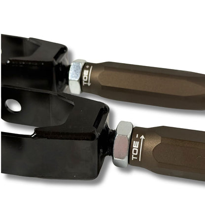 HENKO AUTOLAB - 370Z / G37 ADJUSTABLE REAR TOE ARMS