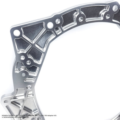 DomiWorks Engineering - HONDA K20/K24 TO DODGE 8HP 845/850RE 70/75/90/95 CHARGER/CHALLENGER/SCAT PACK HELLCAT TRACKHAWK RAM ADAPTER KIT