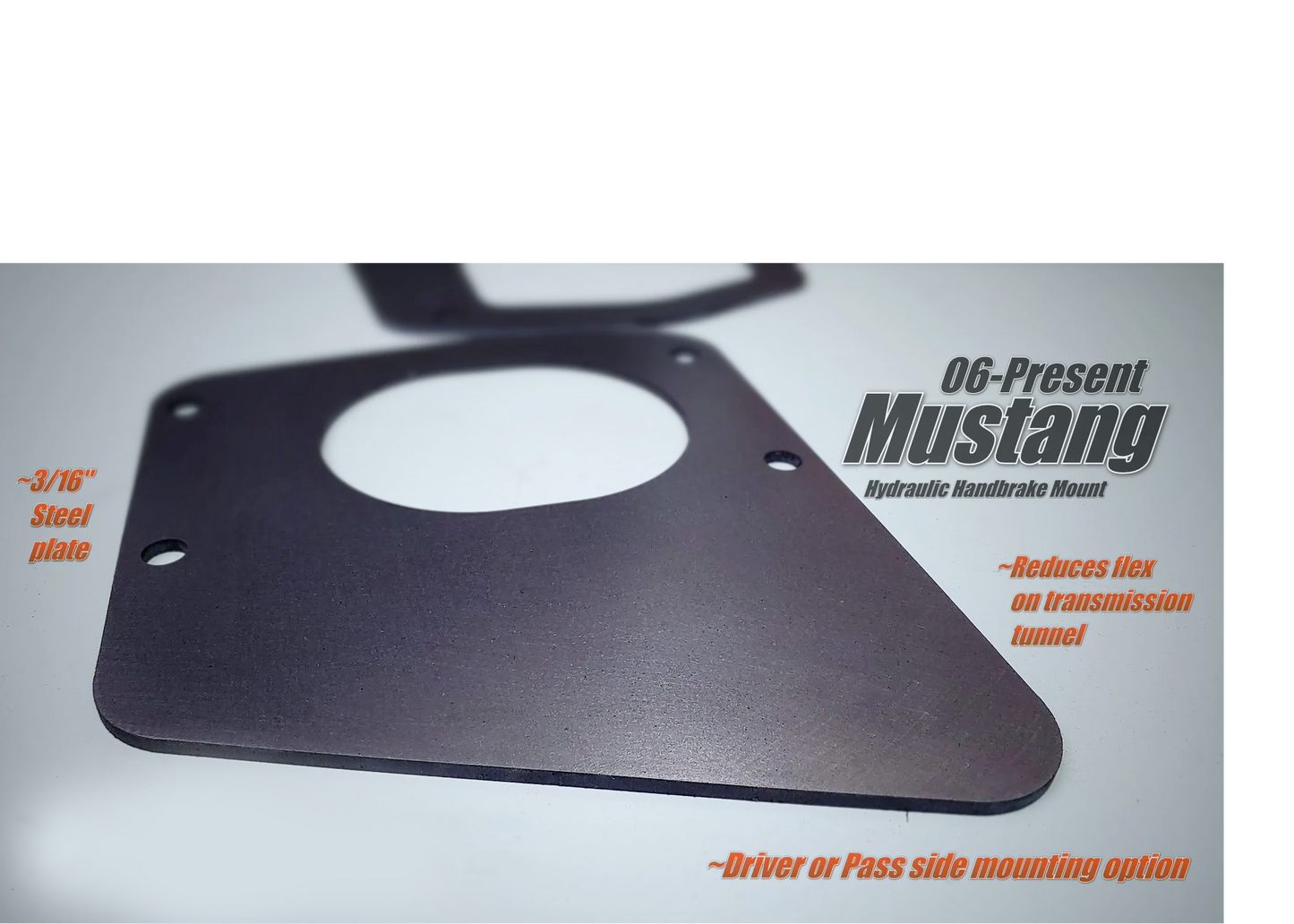 Levelride Concepts - Montaje de freno de mano hidráulico Mustang (LMHHM9500)