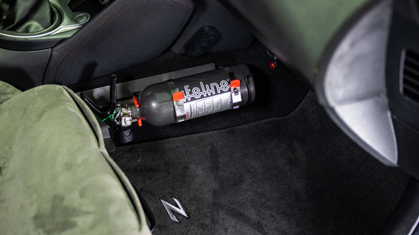 Levelride Concepts Nissan 370z - F.E.M. (Fire Extinguisher Mount)