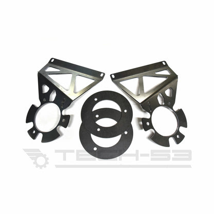 TECH 53 - BMW E36 Coupe bolt-on strut tower reinforcement kit