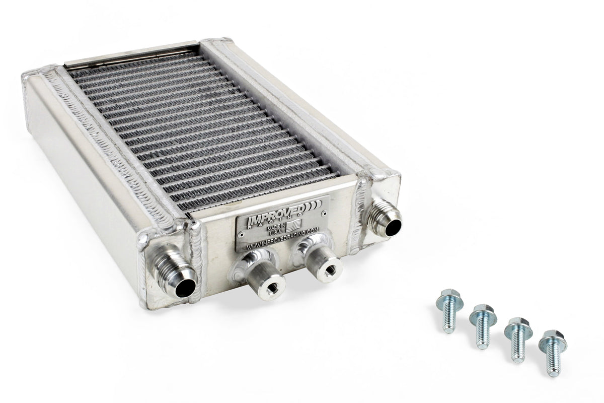 Improved Racing - High-Efficiency Double-Pass Oil Cooler, MHX-221C C6 Corvette (Street / Strip)