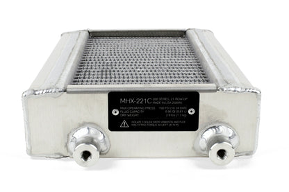 Improved Racing - High-Efficiency Double-Pass Oil Cooler, MHX-221C C6 Corvette (Street / Strip)