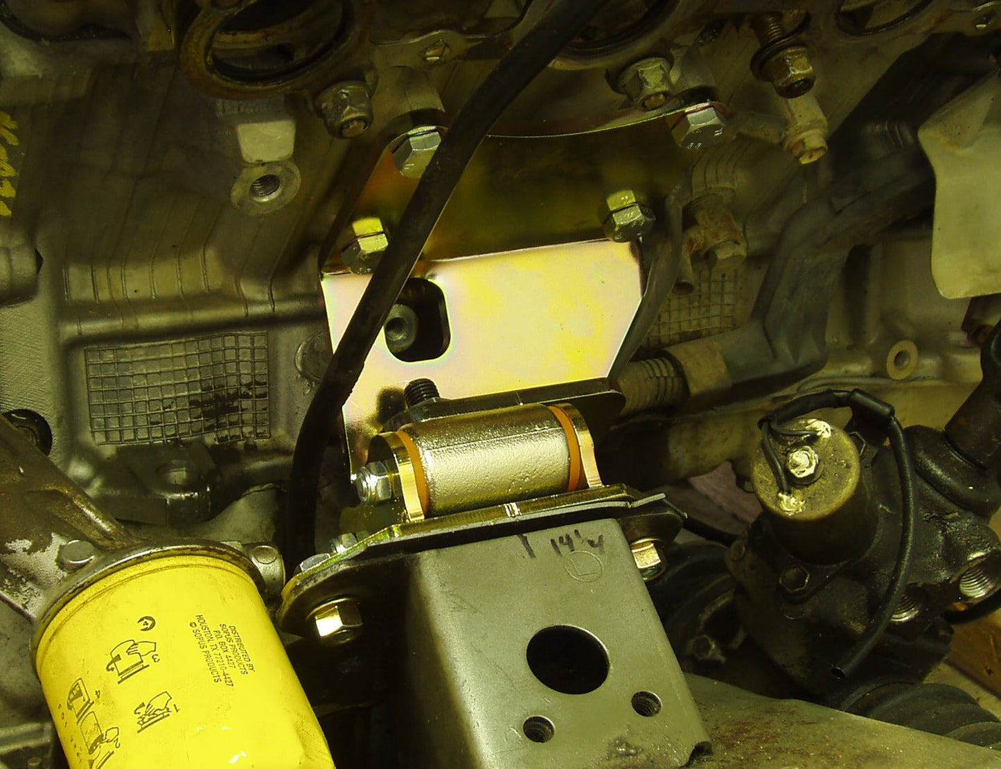 MX73 to 1UZFE Motor Mount Brackets (fits many MX and trucks)
