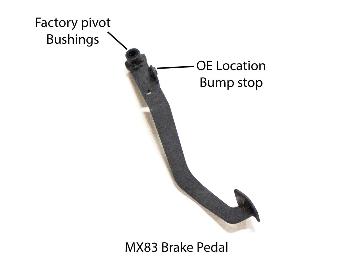 MX83 Brake Pedals and Parts