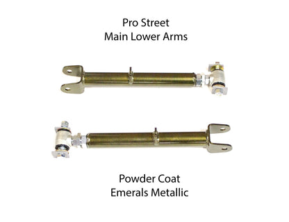 MX83 Rear Adjustable Arms - Pro Street - Emerald