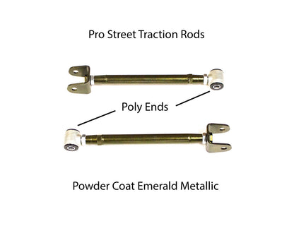 MX83 Rear Adjustable Arms - Pro Street - Emerald