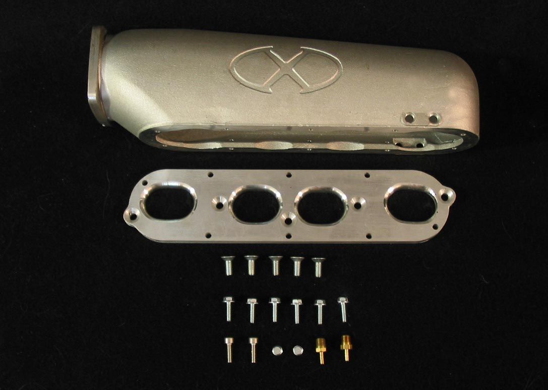 Xcessive Manufacturing - SR20VE Bolt on Plenum Kit (P11 oval port)