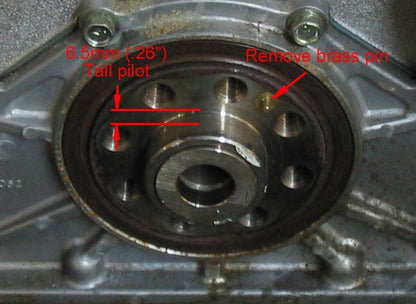 VH to VG transmission adapter kit