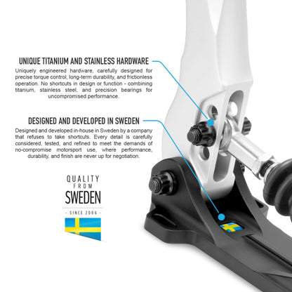 Nuke Performance - Hydraulic Handbrake DriftSpec Pro, Billet Organic Flow 420mm