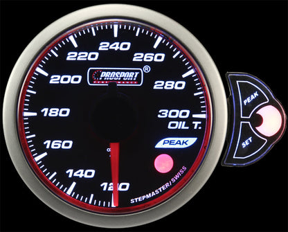 Prosport Gauges - 2-1/16" Halo-Oil Temperature Gauge