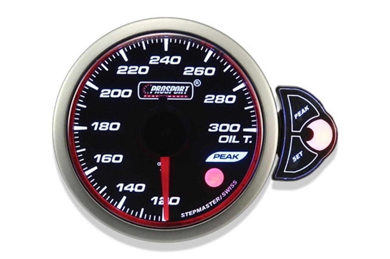 Prosport Gauges - 2-1/16" Halo-Oil Temperature Gauge