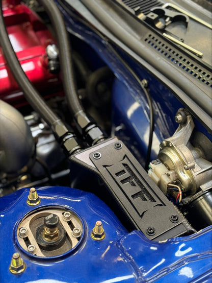 True Focus Fabrication - Nissan 180SX / 200SX RHD S14 / S15 - Tucked Oil Catch Can