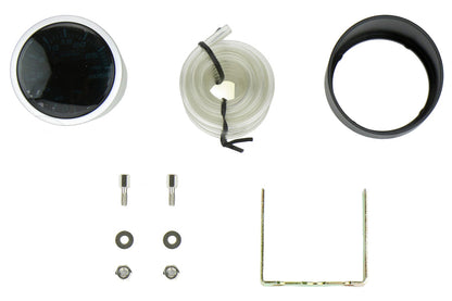 Prosport Gauges - 2-1/16" Amber / White Vacuum