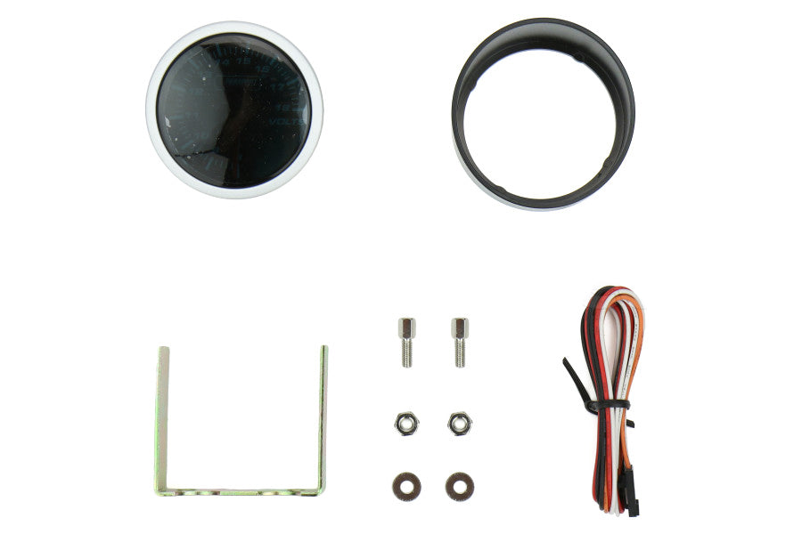 Prosport Gauges - 2-1/16" Green/White Volt Gauge