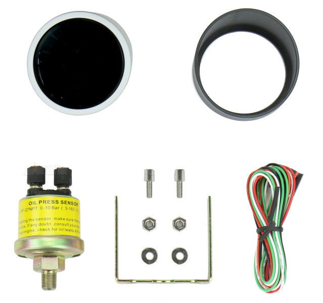 Prosport Gauges - 2-1/16" Digital Oil Pressure Gauge