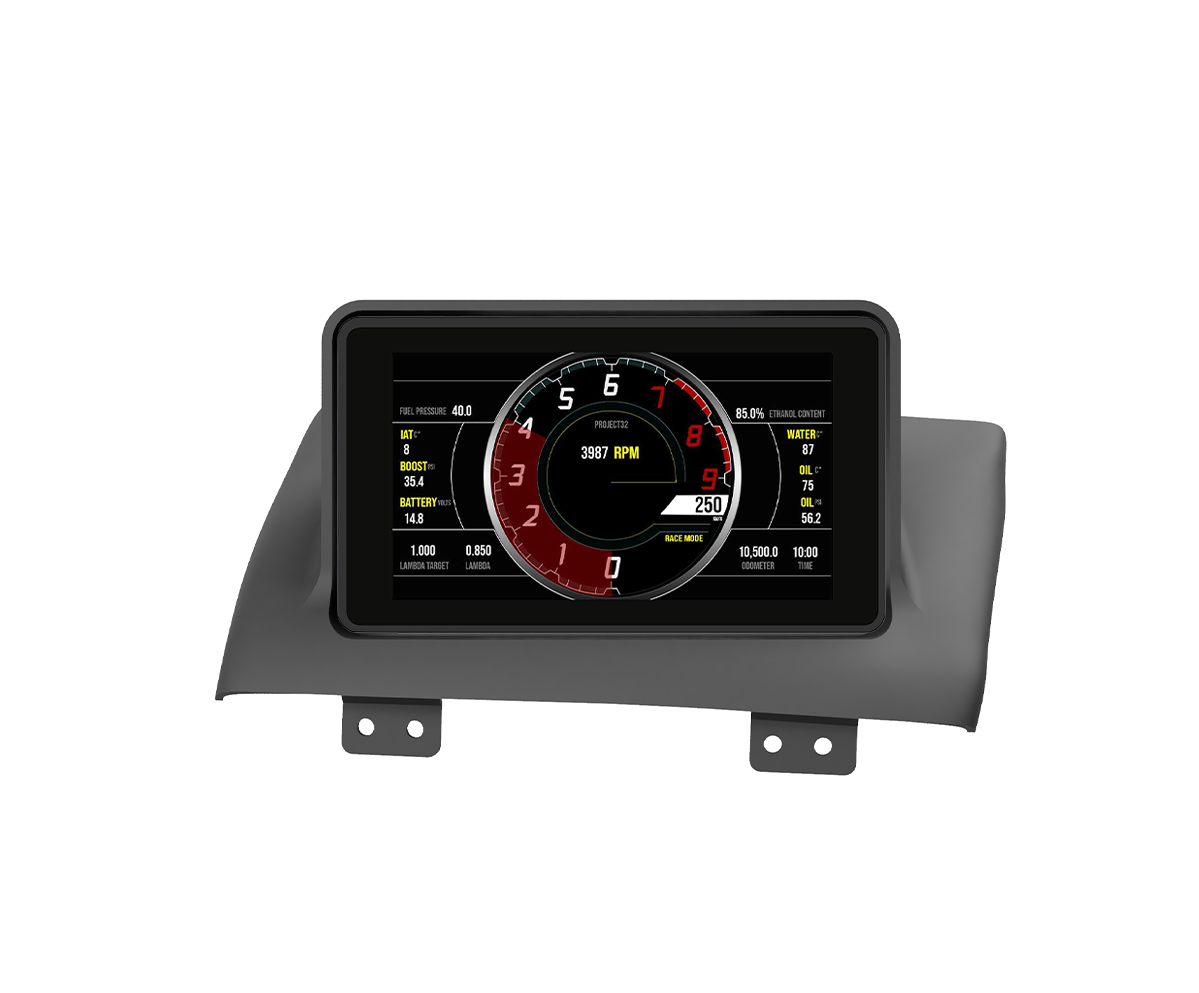 Mako Motorsport - Recessed Dash Mount for the Powertune Digital 7" Dash (Display Sold Separately)