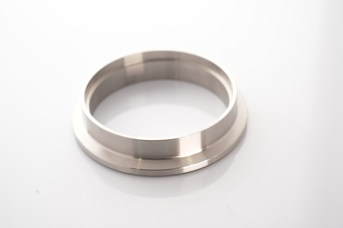 Precision Turbo - T3 SIZED 3-5/8" V-BAND T/HSG. DISCHARGE FLANGE TO 3" TUBE SS