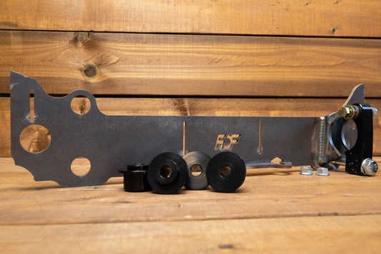 FDF Raceshop - Nissan 350Z / Infiniti G35 Rack Relocation Kit