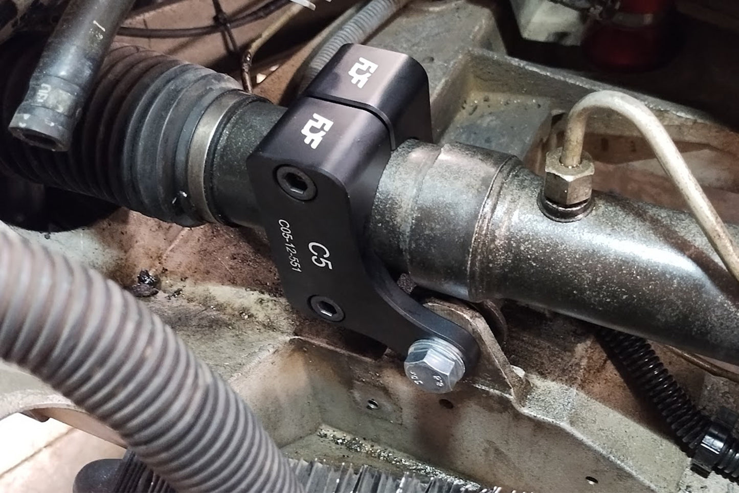 FDF Raceshop - Corvette C5/C6 Steering Rack Brace