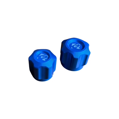 BMW Billet AC Service Port Caps