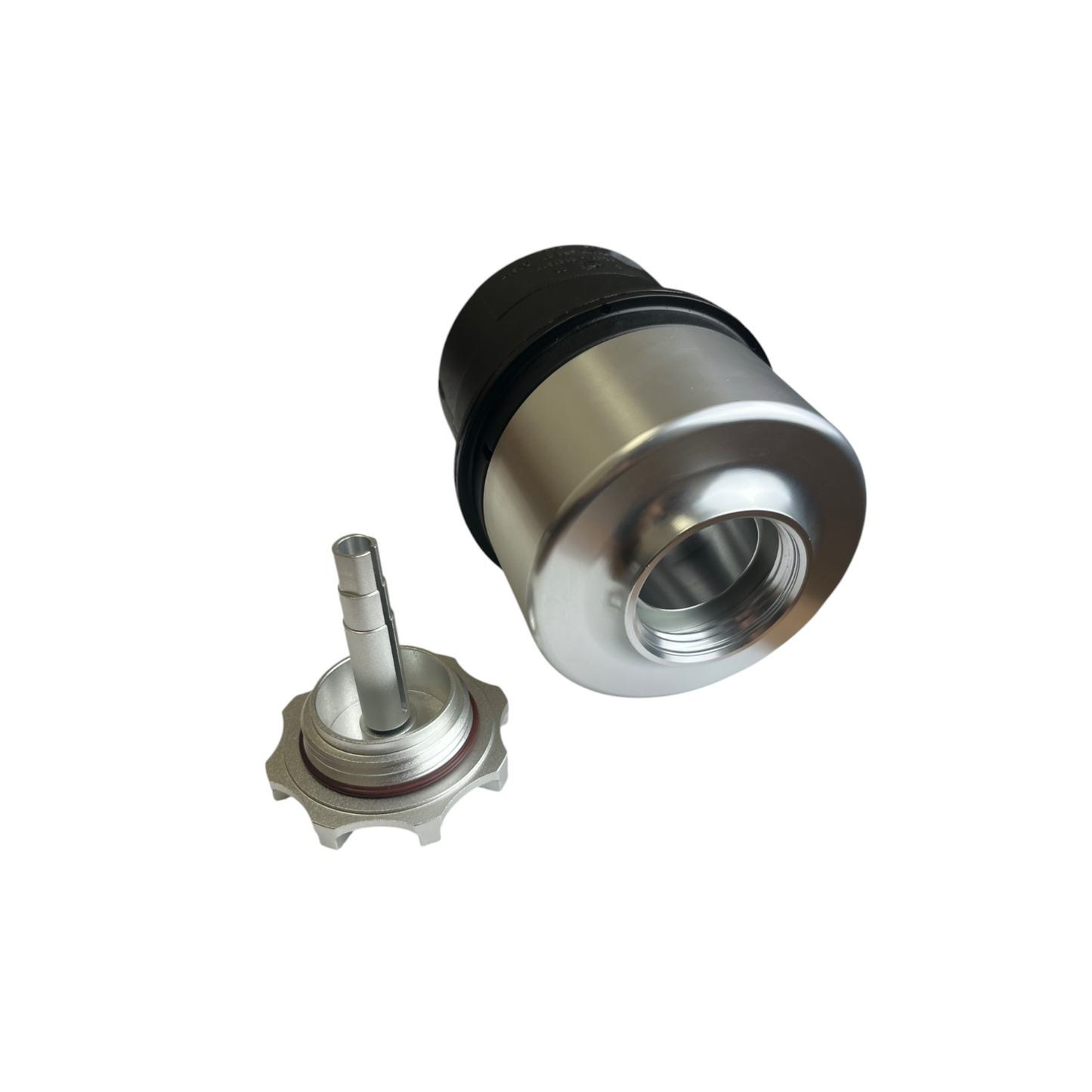 Billet Aluminum BMW Power Steering Overflow Extension