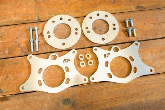 FDF Raceshop - Nissan S-Chassis, R-Chassis, Z32 Dual Caliper Bracket
