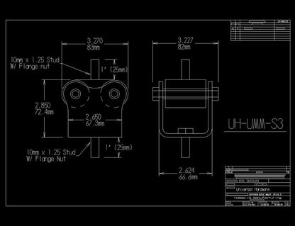 Urethane Motor Mount - UH-UMM-S3