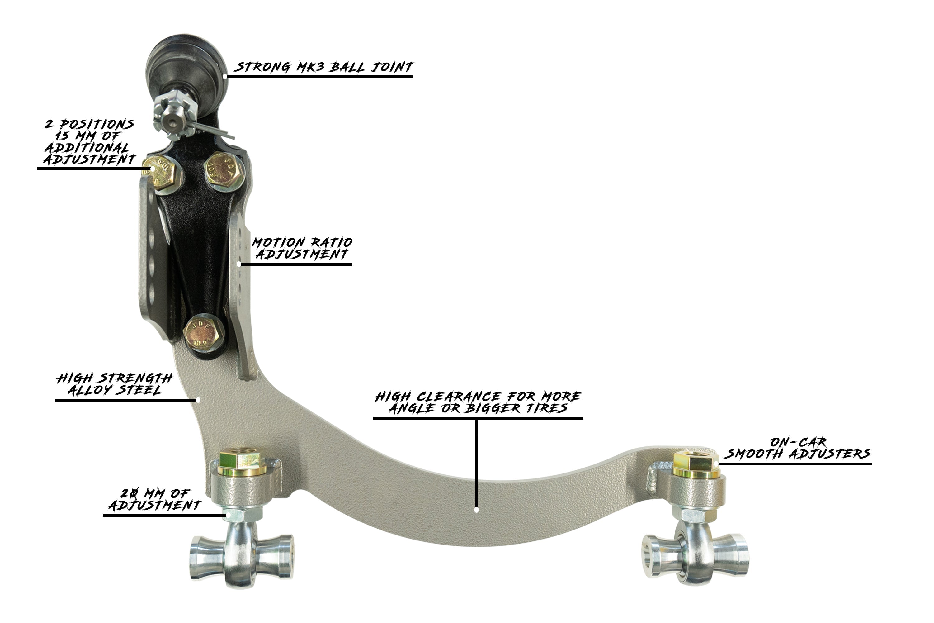 FDF Raceshop - TOYOTA SOARER/LEXUS SC300/400 Z30 ADJUSTABLE FRONT