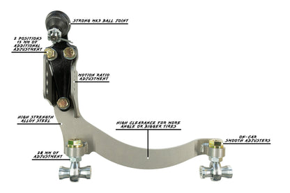 FDF Raceshop - TOYOTA SOARER/LEXUS SC300/400 Z30 ADJUSTABLE FRONT CONTROL ARMS