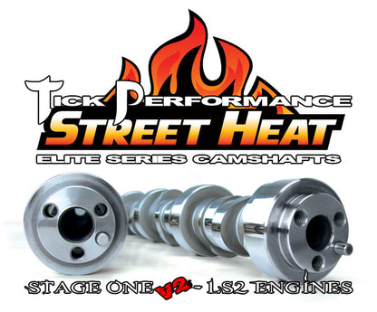 Tick Performance - Street Heat Stage 1 V2 Camshaft for LS2 Engines