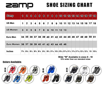 Zamp ZR-70 SFI 3.3/5 Race Shoe Black Size 10