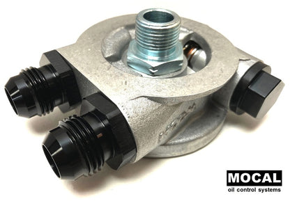 Mocal - Mocal sandwich plate w/fittings for hose connection